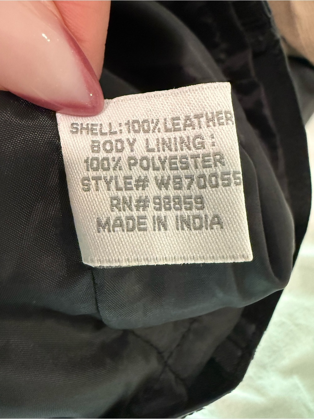 Walter Baker Black Sleeveless Leather Mini Dress - Picture 5 of 5